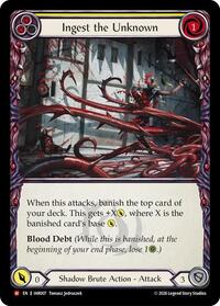 Ingest the Unknown - Flesh and Blood USURP-THE-SHADOW-THRONE #IAR007