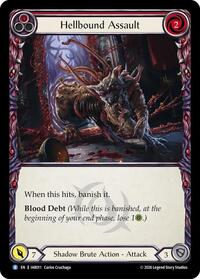 Hellbound Assault (Red) - Flesh and Blood USURP-THE-SHADOW-THRONE #IAR011