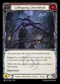 Cullingsong Gloomblade - Flesh and Blood USURP-THE-SHADOW-THRONE #IAR115