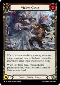 Violent Gusto - Flesh and Blood USURP-THE-SHADOW-THRONE #IAR228
