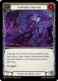 Forbidden Harvest - Flesh and Blood USURP-THE-SHADOW-THRONE #IAR121