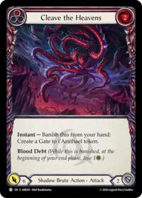 Cleave the Heavens (Red) - Flesh and Blood USURP-THE-SHADOW-THRONE #IAR020