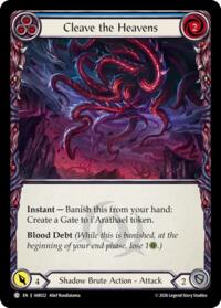 Cleave the Heavens (Blue) - Flesh and Blood USURP-THE-SHADOW-THRONE #IAR022