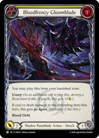Bloodfrenzy Gloomblade (Yellow) - Flesh and Blood USURP-THE-SHADOW-THRONE #IAR124