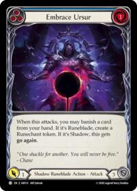 Embrace Ursur (Blue) - Flesh and Blood USURP-THE-SHADOW-THRONE #IAR131