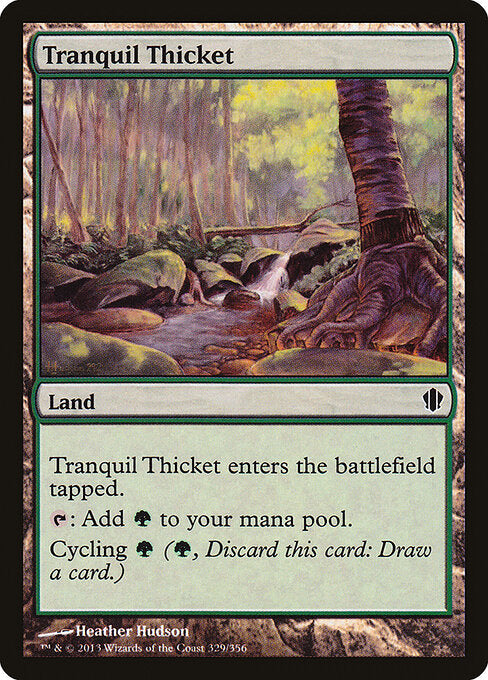Tranquil Thicket - Magic: The Gathering C13 #329