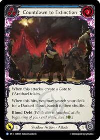Countdown to Extinction (Blue) - Flesh and Blood USURP-THE-SHADOW-THRONE #IAR169