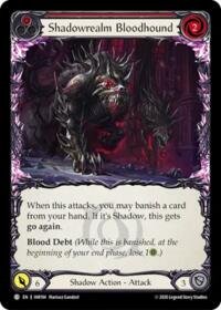 Shadowrealm Bloodhound (Red) - Flesh and Blood USURP-THE-SHADOW-THRONE #IAR194