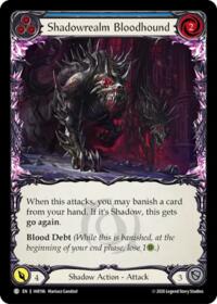 Shadowrealm Bloodhound (Blue) - Flesh and Blood USURP-THE-SHADOW-THRONE #IAR196