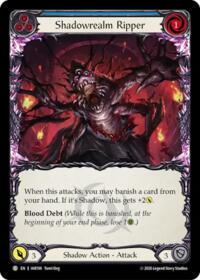 Shadowrealm Ripper (Blue) - Flesh and Blood USURP-THE-SHADOW-THRONE #IAR199