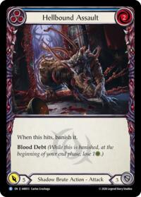 Hellbound Assault (Blue) - Flesh and Blood USURP-THE-SHADOW-THRONE #IAR013