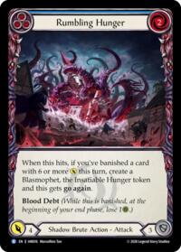 Rumbling Hunger (Blue) - Flesh and Blood USURP-THE-SHADOW-THRONE #IAR016