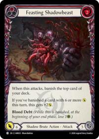 Feasting Shadowbeast (Red) - Flesh and Blood USURP-THE-SHADOW-THRONE #IAR023