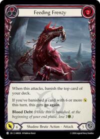 Feeding Frenzy (Red) - Flesh and Blood USURP-THE-SHADOW-THRONE #IAR026