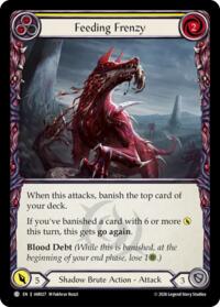 Feeding Frenzy (Yellow) - Flesh and Blood USURP-THE-SHADOW-THRONE #IAR027