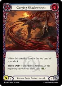 Gorging Shadowbeast (Blue) - Flesh and Blood USURP-THE-SHADOW-THRONE #IAR031