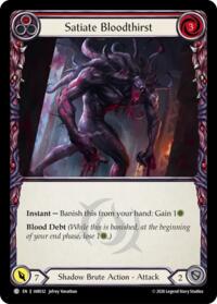 Satiate Bloodthirst (Red) - Flesh and Blood USURP-THE-SHADOW-THRONE #IAR032