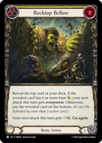 Rocktop Bellow (Yellow) - Flesh and Blood USURP-THE-SHADOW-THRONE #IAR045