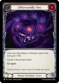 Otherworldly Sins (Red) - Flesh and Blood USURP-THE-SHADOW-THRONE #IAR141