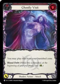 Ghostly Visit (Red) - Flesh and Blood USURP-THE-SHADOW-THRONE #IAR188