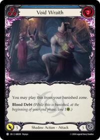 Void Wraith (Blue) - Flesh and Blood USURP-THE-SHADOW-THRONE #IAR205