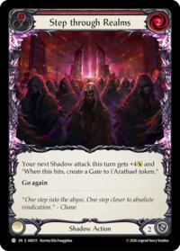Step through Realms (Red) - Flesh and Blood USURP-THE-SHADOW-THRONE #IAR215
