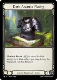 Dark Arcanite Plating - Flesh and Blood USURP-THE-SHADOW-THRONE #IAR225