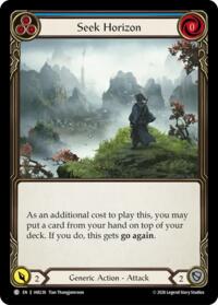 Seek Horizon (Blue) - Flesh and Blood USURP-THE-SHADOW-THRONE #IAR238