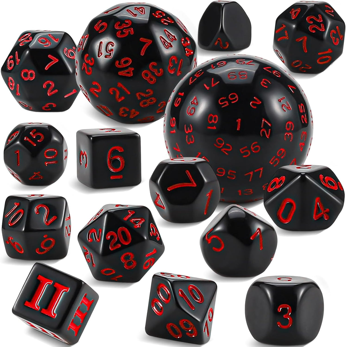 Dice Set Complete 15pcs