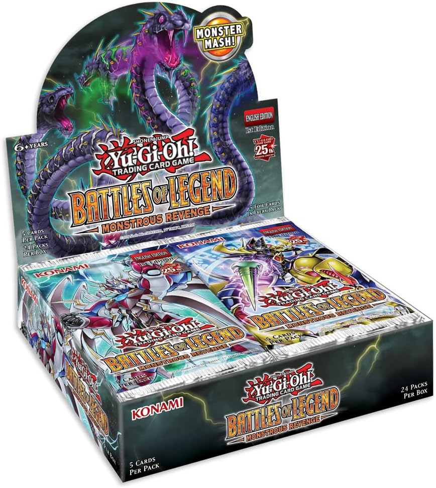 Yu-Gi-Oh! - Battles of Legend: Monstrous Revenge Booster Box