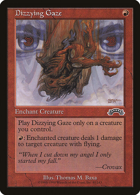 Dizzying Gaze - Magic: The Gathering EXO #81
