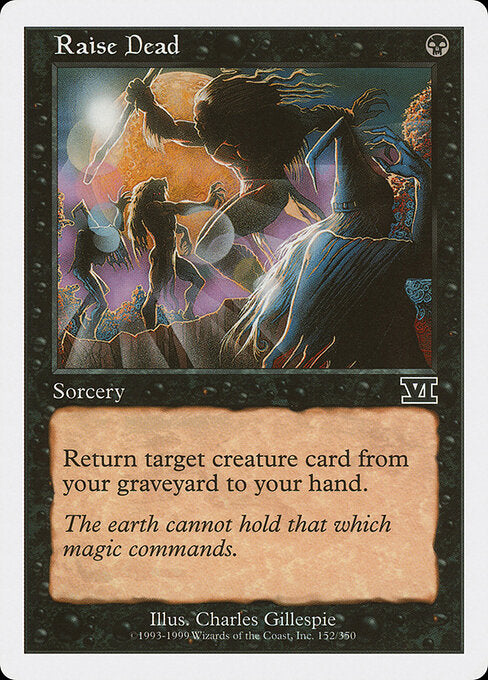 Raise Dead - Magic: The Gathering 6ED #152
