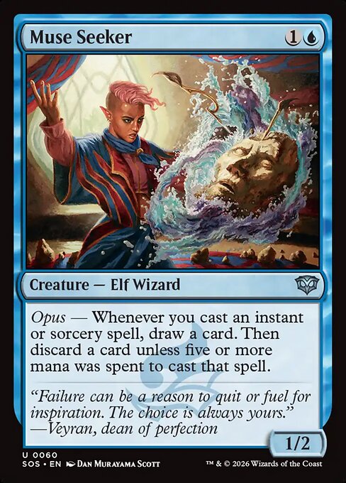 Muse Seeker - Magic: The Gathering SOS #60