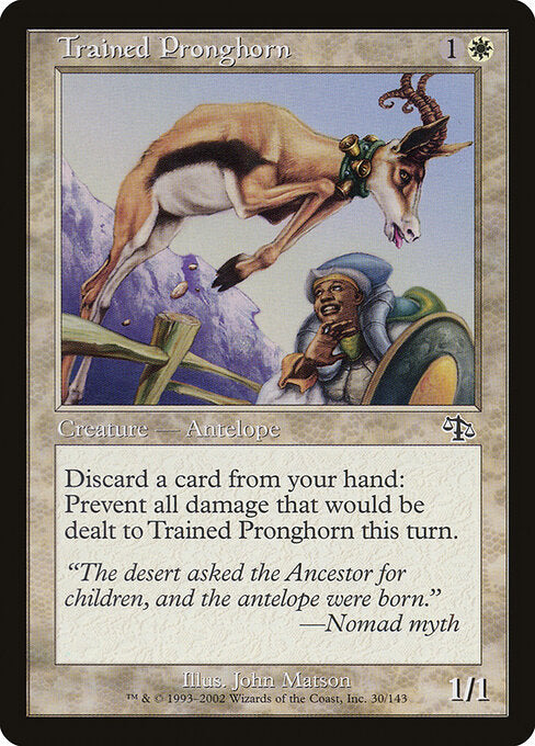 Trained Pronghorn - Magic: The Gathering JUD #30
