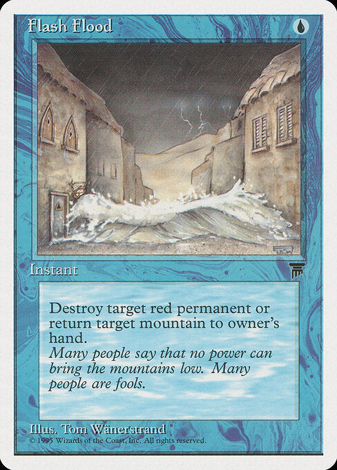 Flash Flood - Magic: The Gathering CHR #21