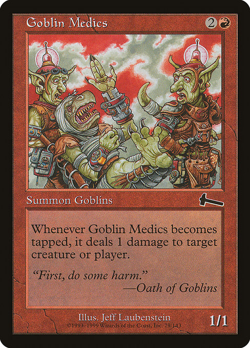 Goblin Medics Urza's Legacy ULG