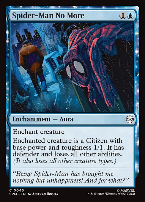 Spider-Man No More - Magic: The Gathering SPM #45