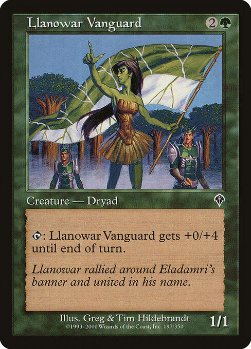 Llanowar Vanguard - Magic: The Gathering INV #197
