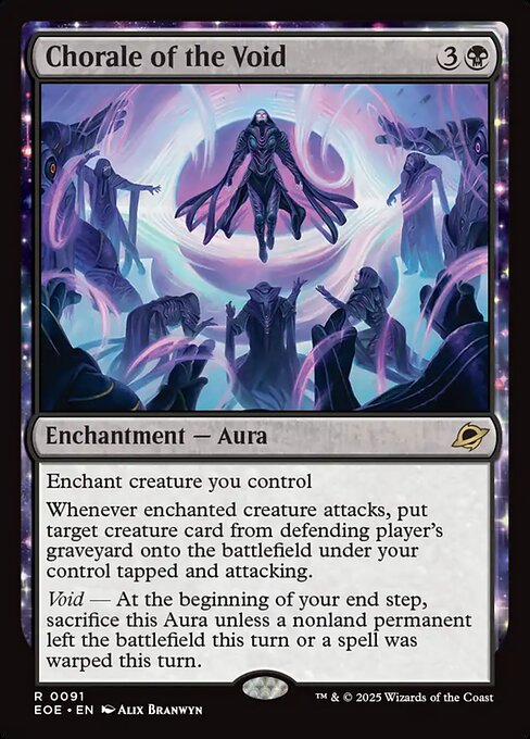 Chorale of the Void - Magic: The Gathering EOE #91