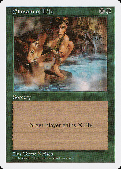 Stream of Life - Magic: The Gathering 5ED #328