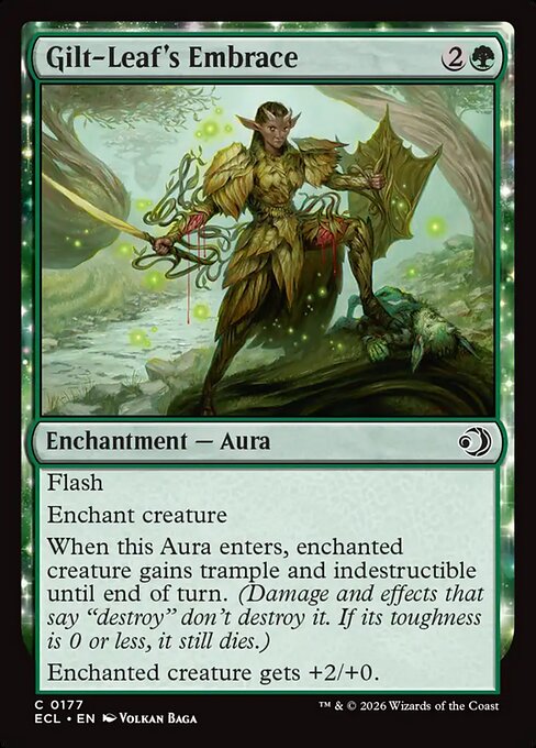 Gilt-Leaf's Embrace - Magic: The Gathering ECL #177