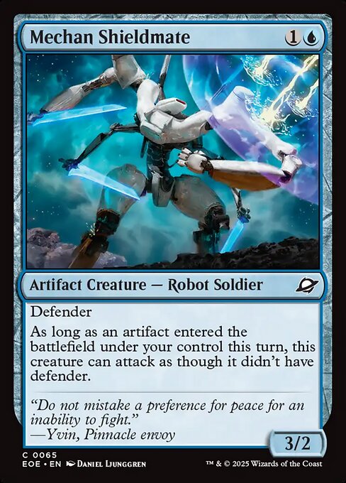 Mechan Shieldmate - Magic: The Gathering EOE #65