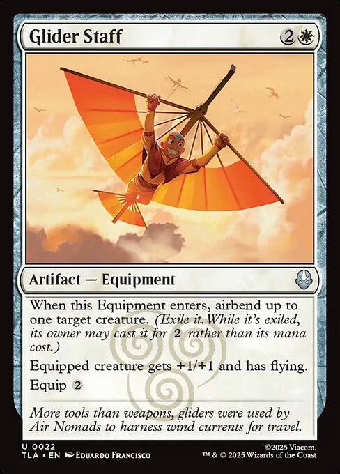 Glider Staff - Magic: The Gathering TLA #22