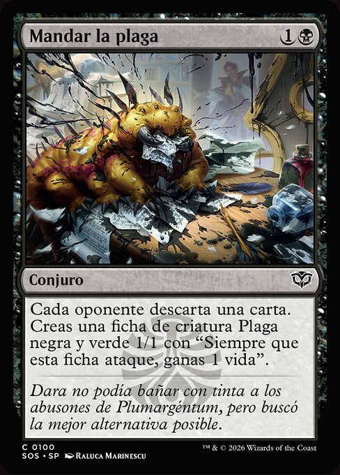 Send in the Pest · SOS #100 · ES