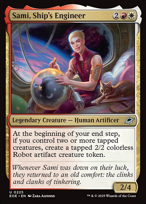 Sami, Ship's Engineer - Magic: The Gathering EOE #225