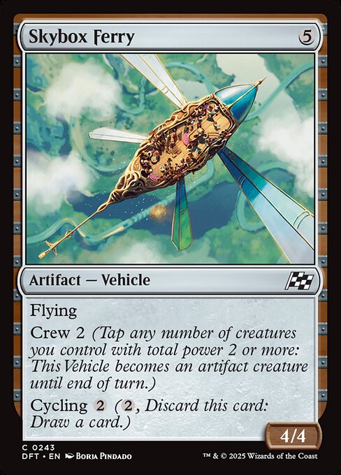 Skybox Ferry - Magic: The Gathering DFT #243