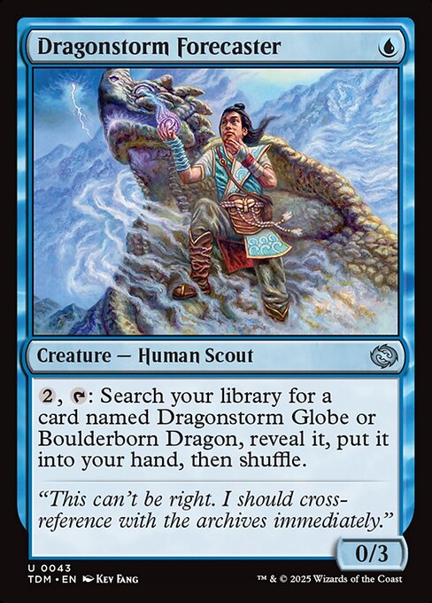 Dragonstorm Forecaster - Magic: The Gathering TDM #43