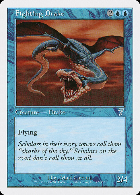 Fighting Drake - Magic: The Gathering 7ED #73