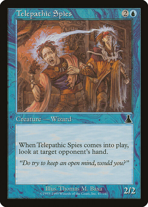 Telepathic Spies - Magic: The Gathering UDS #47