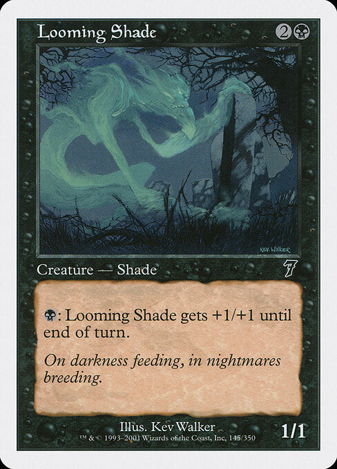 Looming Shade - Magic: The Gathering 7ED #145